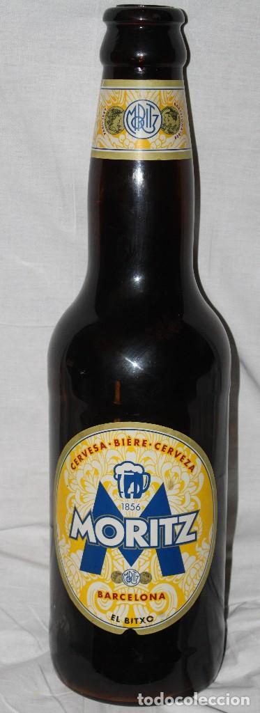 Coleccionismo de cervezas: BOTELLA GIGANTE MORITZ - Foto 1