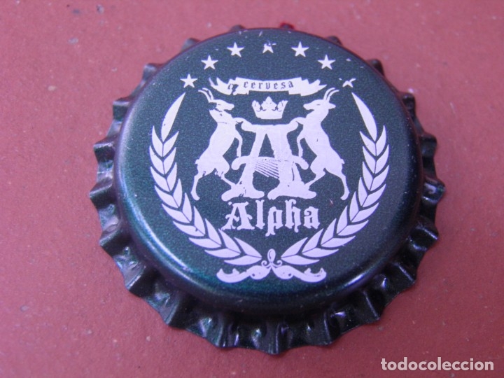 Coleccionismo de cervezas: CHAPA CERVEZA TAPPI BIRRA XAPA ARTESANA ALPHA. ANDORRA (8).FAB. CHAPA: JF.--LOTE N. 1028--CARMANJO
