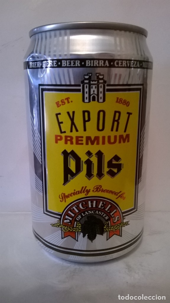 Coleccionismo de cervezas: Lata cerveza mitchells Holanda - Foto 2