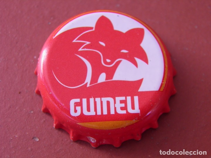 Collectable Beer: CHAPA CERVEZA CERVESA ARTESANA GUINEU (4). VALLS DE TORROELLA. BARCELONA.---LOTE N.270----CARMANJO