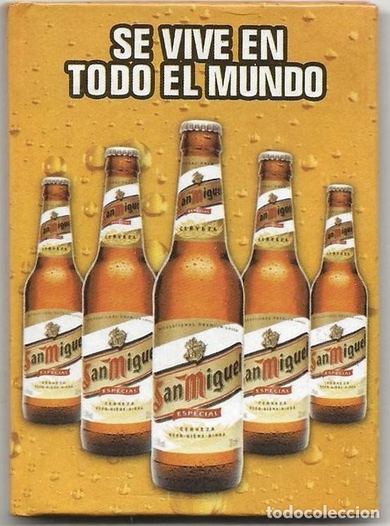 Coleccionismo de cervezas: CUADERNO NOTAS SAN MIGUEL