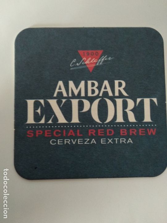 Coleccionismo de cervezas: POSAVASOS CERVEZA ESPA&Ntilde;A AMBAR EXPORT