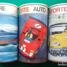 Coleccionismo de cervezas: LATA DE CERVEZA LATTINE BIRRA DREHER FORTE AUTO MARE ITALIA C. 1960