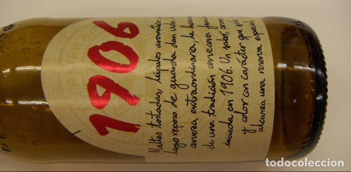 Coleccionismo de cervezas: BOTELLA CERVEZA 1906 - Foto 3