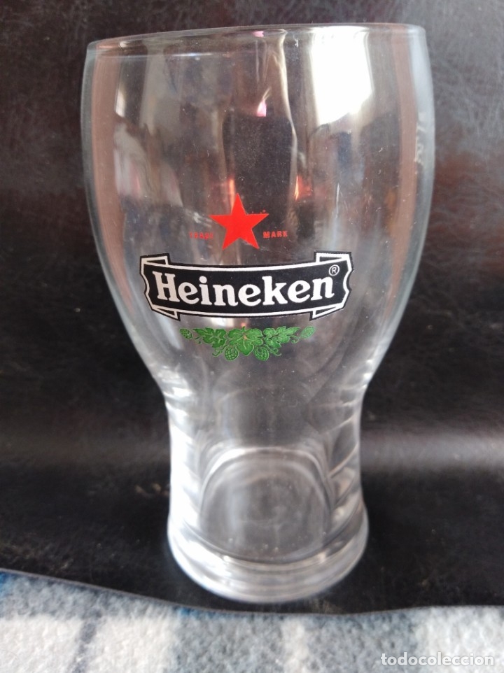 Coleccionismo de cervezas: Vaso heineken. (630)