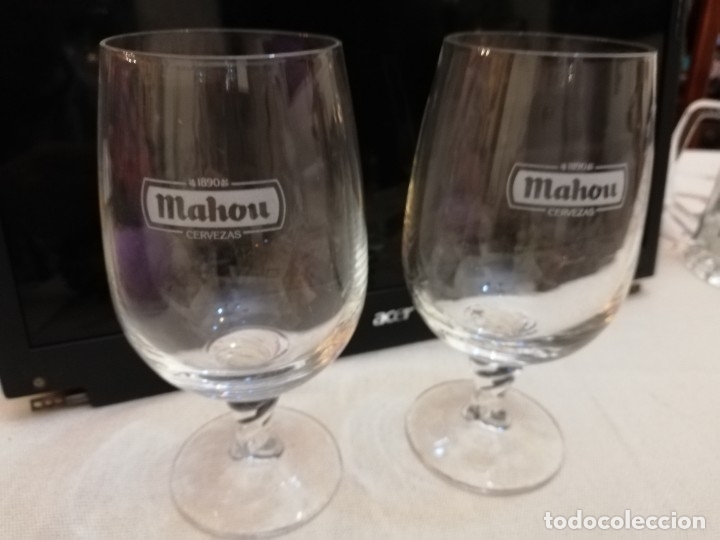 Coleccionismo de cervezas: 2 Copas Mahou - Foto 1
