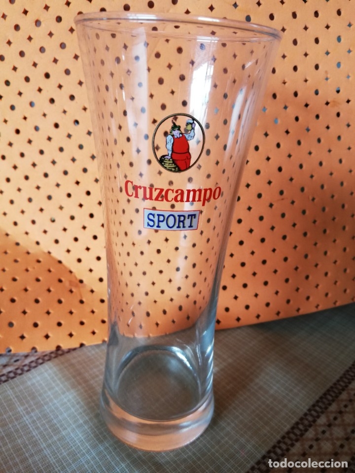 Coleccionismo de cervezas: Vaso Cruzcampo Sport