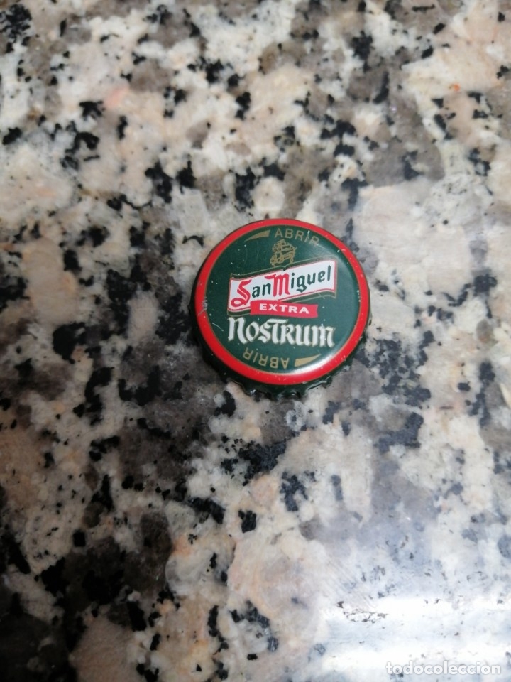 Coleccionismo de cervezas: CHAPA CORONA CERVEZA SAN MIGUEL EXTRA NOSTRUM