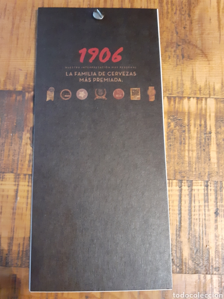 Coleccionismo de cervezas: CARTA DE CATA 1906-ESTRELLA DE GALICIA