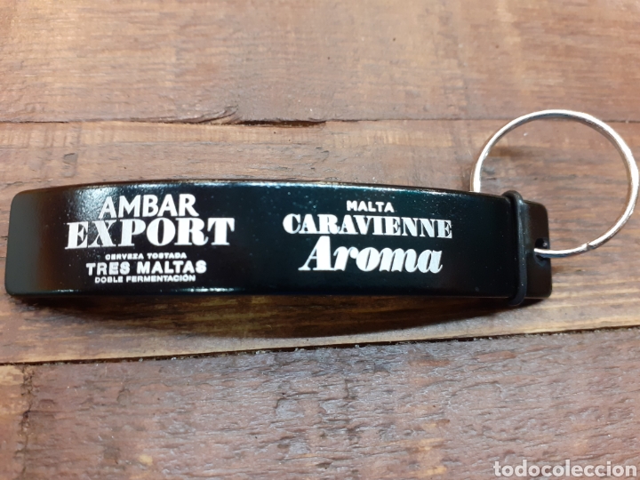 Coleccionismo de cervezas: LLAVERO ABRIDOR-AMBAR EXPORT ZARAGOZA