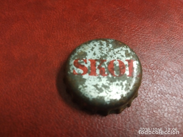 Coleccionismo de cervezas: CHAPA DE CERVEZA SKOL. - Foto 1