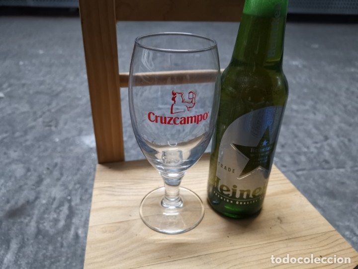 Coleccionismo de cervezas: ANTIGUA COPA CERVEZA CRUZCAMPO