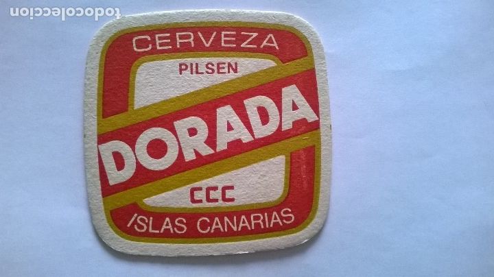 Coleccionismo de cervezas: Posavaso cerveza Dorada