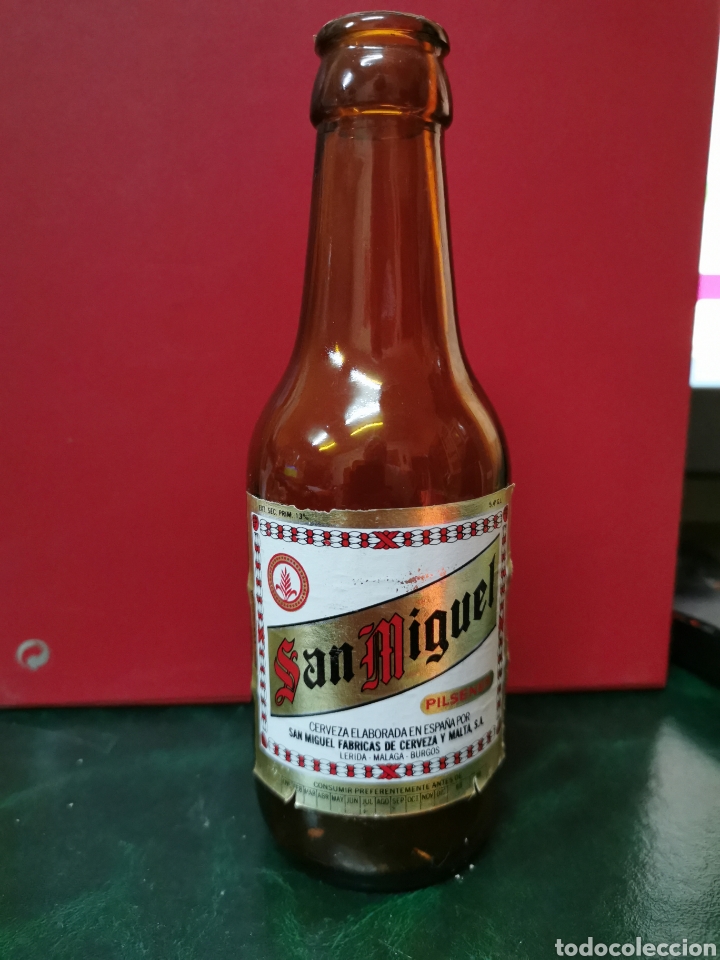 Coleccionismo de cervezas: Botella San Miguel 20 CL - Foto 1