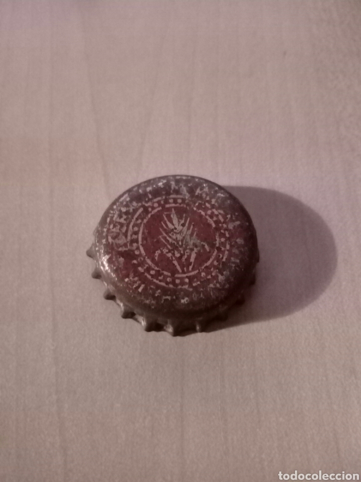 Coleccionismo de cervezas: Tap&oacute;n corona publicidad cerveza san miguel con corcho