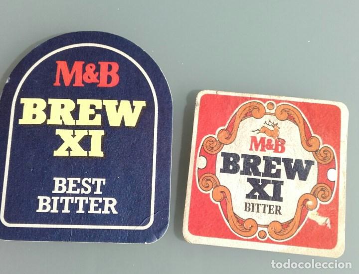 Coleccionismo de cervezas: 2 POSAVASOS CERVEZA BREW XI, TODOS DIFERENTES, VER REVERSO