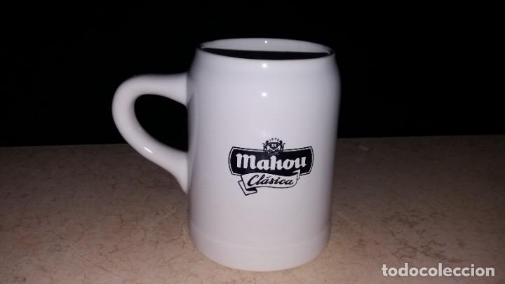 Coleccionismo de cervezas: Jarra de cerveza MAHOU - Foto 1