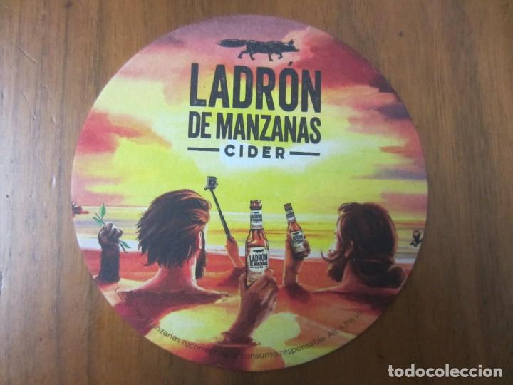 Coleccionismo de cervezas: POSAVASOS-CERVEZA LADRON DE MANZANAS-VER FOTOS