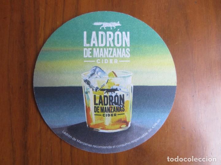 Coleccionismo de cervezas: POSAVASOS-CERVEZA LADRON DE MANZANAS- VER FOTOS