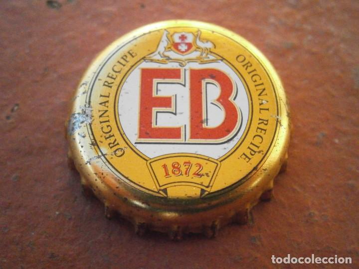 Coleccionismo de cervezas: ANTIGUA TAPPI BIRRA CHAPA CERVEZA ELBREWERY. POLONIA.(43)--LOTE N. 578----CARMANJO