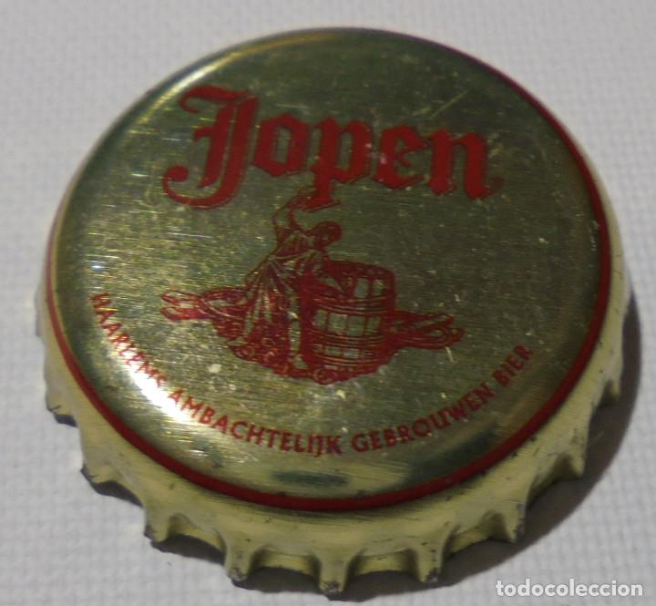 Collectionnisme de bi&egrave;res: CHAPA CORONA CERVEZA JOPEN -HOLANDA- FABRICANTE -RRK- KRONKORKEN TAPPI CROWN CAP