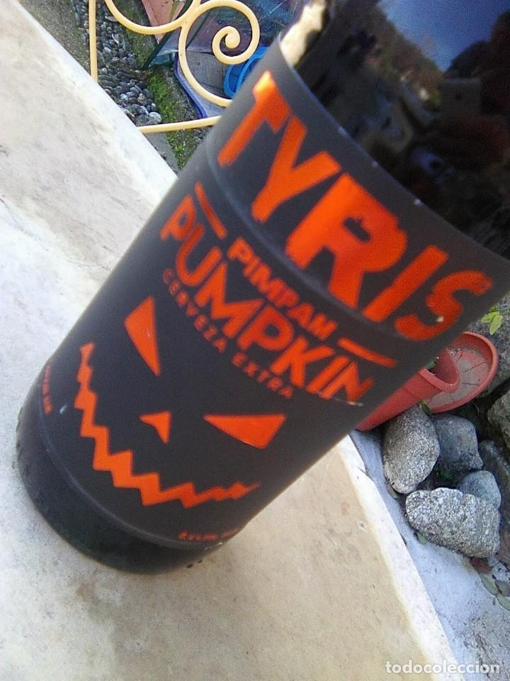 Coleccionismo de cervezas: Botella de cerveza Tyris Pimpam Pumpkin Halloween - rara