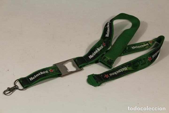 Coleccionismo de cervezas: abrebotellas llavero heineken