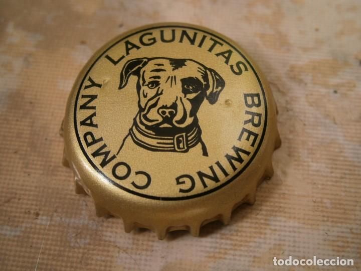 Coleccionismo de cervezas: BOTTLE CAP CHAPA CERVEZA CAPSULE BIERE BEER LAGUNITAS (1). E.E.U.U./U.S.A.---LOTE N. 3090--CARMANJO