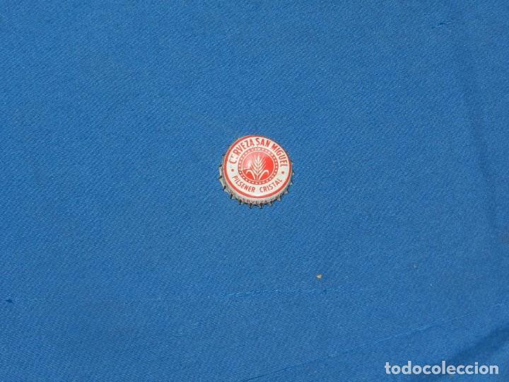 Coleccionismo de cervezas: (D10) TAPON CHAPA CORONA - CERVEZAS SAN MIGUEL PILSENER CRISTAL , SE&Ntilde;ALES DE USO