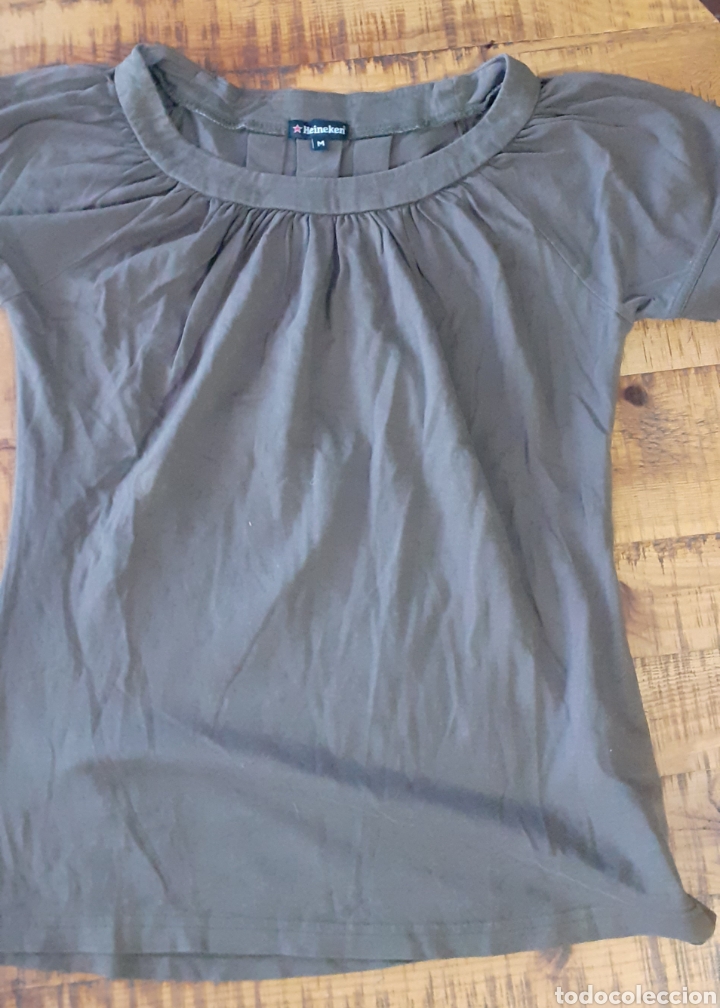 Coleccionismo de cervezas: HEINEKEN - CAMISETA DE MUJER - PUBLICIDAD CERVEZA