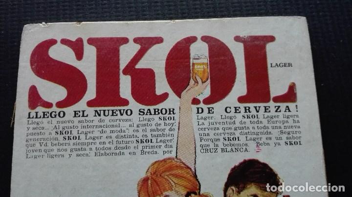 Coleccionismo de cervezas: ANUNCIO CERVEZA SKOL - Foto 2