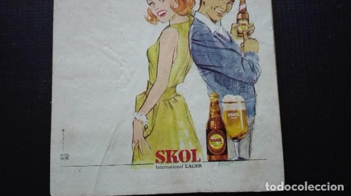 Coleccionismo de cervezas: ANUNCIO CERVEZA SKOL - Foto 4
