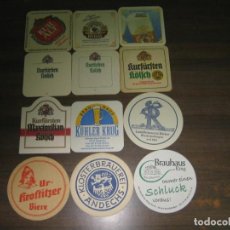 Coleccionismo de cervezas: 60 POSAVASOS DE CERVEZA DIFERENTES. ALEMANIA. LOTE 6.