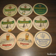 Coleccionismo de cervezas: 60 POSAVASOS DE CERVEZA DIFERENTES. ALEMANIA. LOTE 8