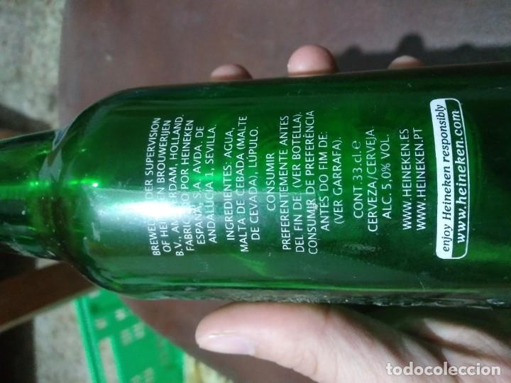 Coleccionismo de cervezas: Botella de cerveza HEINEKEN - Foto 4