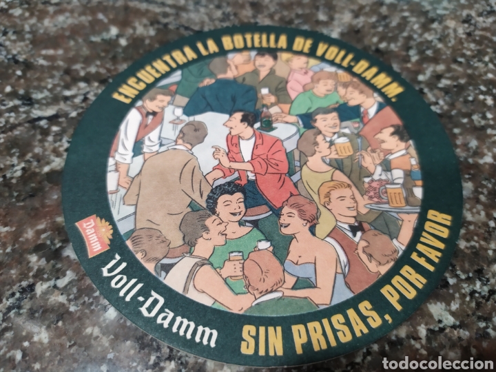 Collectionnisme de bi&egrave;res: Posa vasos de cerveza de la casa Voll Damm