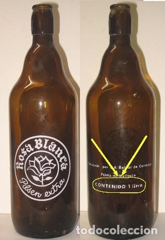 BOTELLA ROSA BLANCA LITRO.