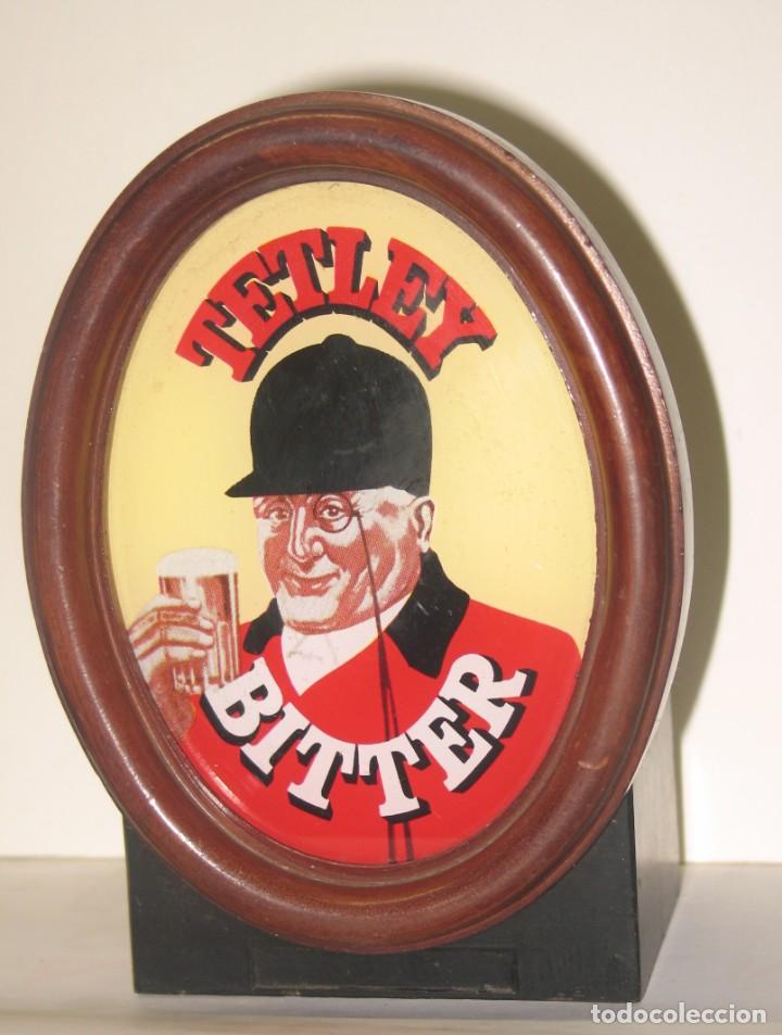 Coleccionismo de cervezas: EMBELLECEDOR TIRADOR TETLEY BITTER