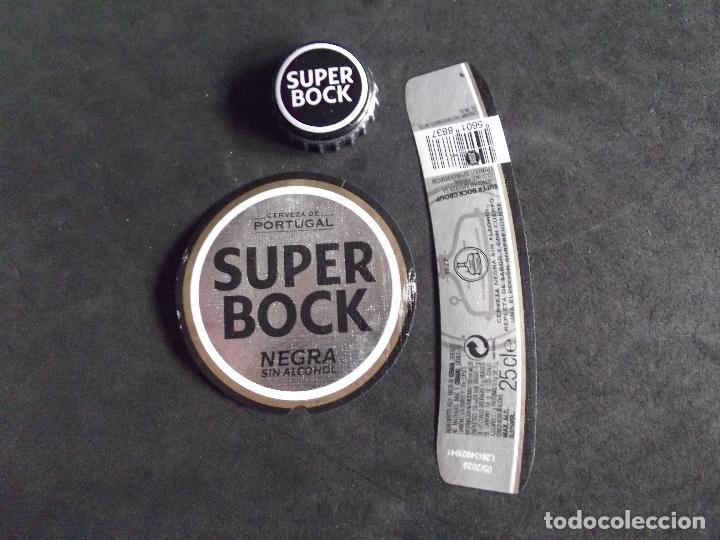 Collectable Beer: CERVEZA-V9F-9-ETIQUETAS Y CHAPA-SUPER BOCK