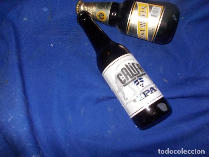 Coleccionismo de cervezas: botellin de cerveza negra modelo - Foto 3