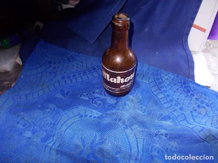 Coleccionismo de cervezas: botellin de cerveza mahou - Foto 1