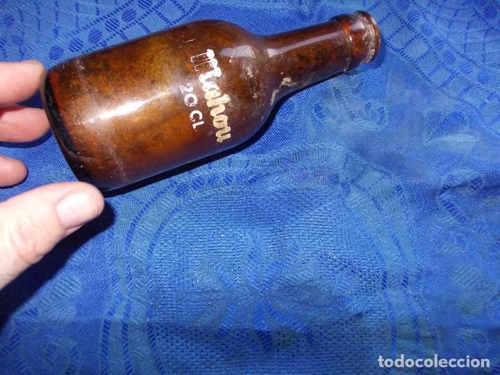 Coleccionismo de cervezas: botellin de cerveza mahou - Foto 2