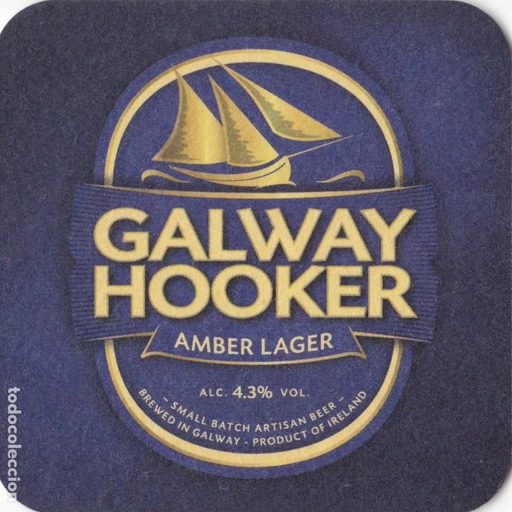 Sammeln von Brauereiartikeln: POSAVASOS CERVEZA - GALWAY HOOKER - AMBER LAGER