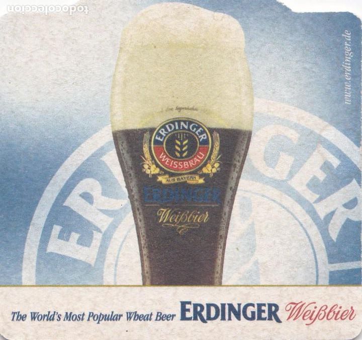Sammeln von Brauereiartikeln: POSAVASOS CERVEZA - ERDINGER