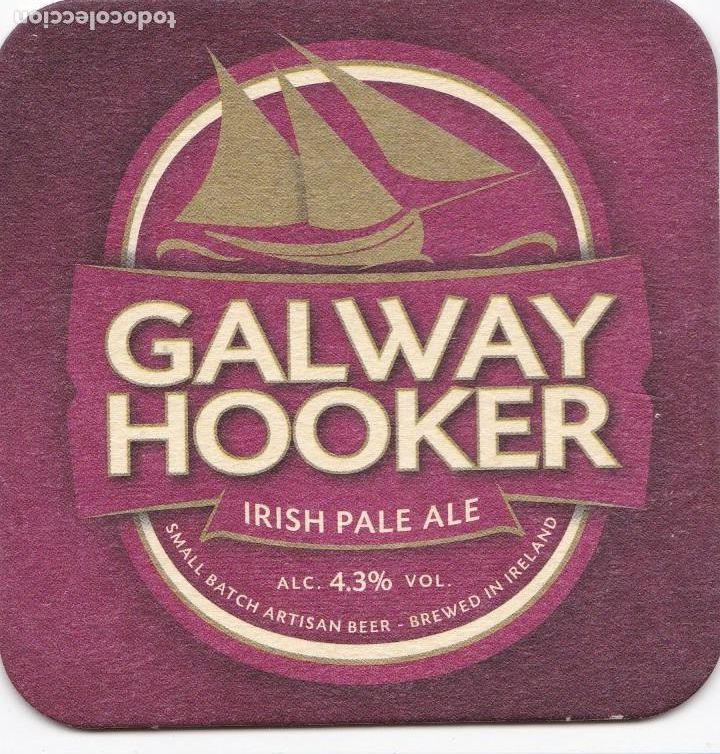 Sammeln von Brauereiartikeln: POSAVASOS CERVEZA - GALWAY HOOKER - IRISH PALE ALE