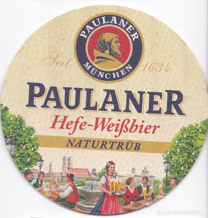 Sammeln von Brauereiartikeln: POSAVASOS CERVEZA - PAULANER - MUNCHEN