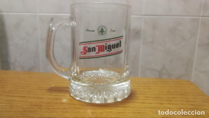 Coleccionismo de cervezas: San Miguel Jarra Cerveza 20 cl. A&Ntilde;OS 90!!!