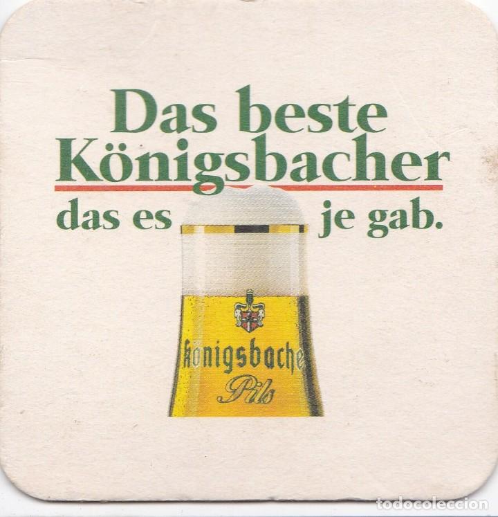 Sammeln von Brauereiartikeln: ANTIGUO POSAVASOS CERVEZA KONIGSBACHER