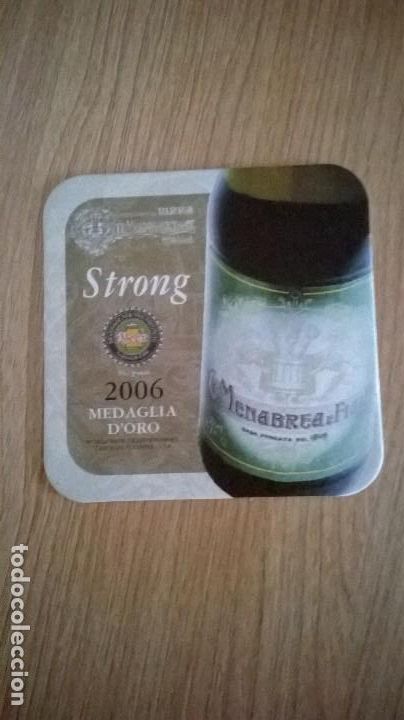 Collectable Beer: Posavaso cerveza Menabrea