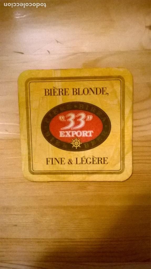 Posavaso cerveza 33 export
